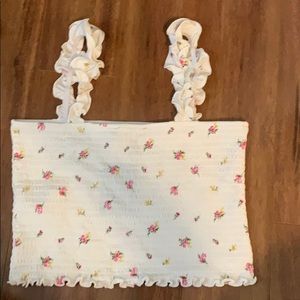 Floral crop top